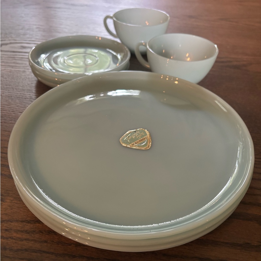 Blue Fire King Dishes